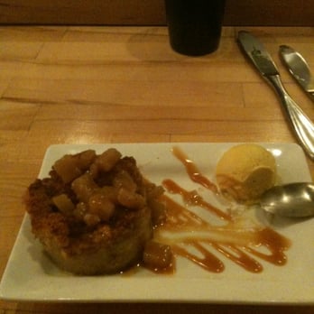 Firefly Grill - Briouche pear bread pudding and pumpkin ice cream - Steakhouses Near Me - Effingham, Illinois Firefly Grill - Briouche pear bread pudding and pumpkin ice cream - Steakhouses Near Me - Effingham, Illinois