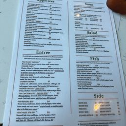 Menu Menu