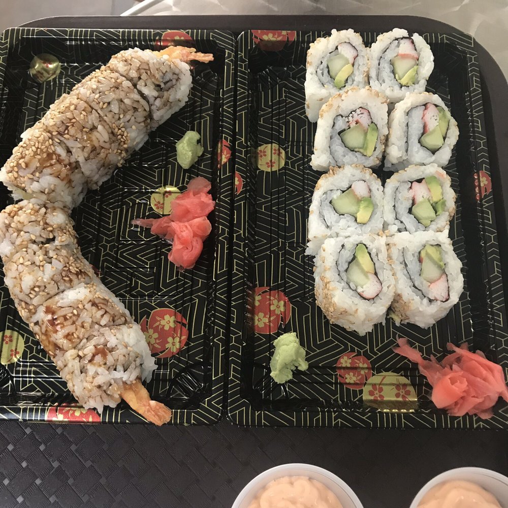 Fuji Teriyaki - Shrimp tempura roll and Cali roll - Japanese Near Me - Miami Beach, Florida Fuji Teriyaki - Shrimp tempura roll and Cali roll - Japanese Near Me - Miami Beach, Florida