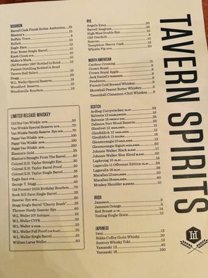 Menu photo 1 Tavern Hall Bellevue, WA