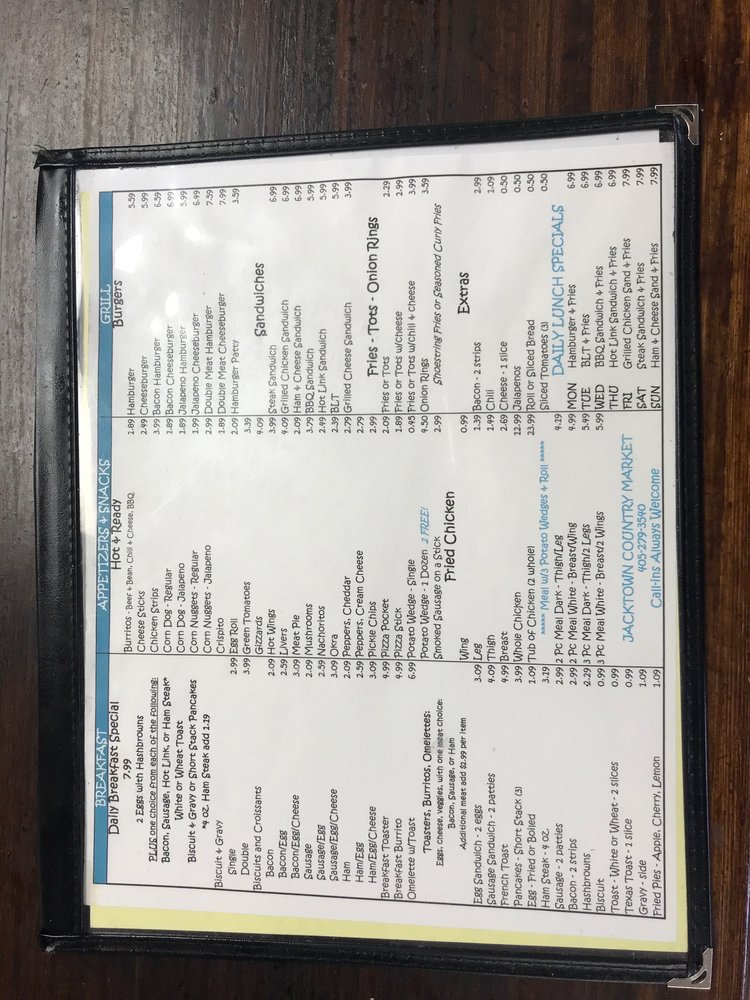 Food from Jacktown Store