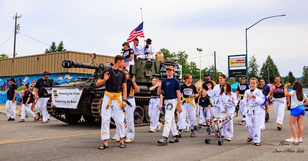 Gracie Jiu Jitsu Post Falls Logo