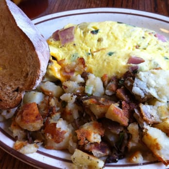 Omelette Express - Ham, cheddar and green onion omelette... - Breakfast & Brunch Near Me - Windsor, California Omelette Express - Ham, cheddar and green onion omelette... - Breakfast & Brunch Near Me - Windsor, California