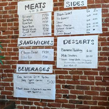 Horn Barbecue - Fridays menu. - Barbeque Near Me - Oakland, California Horn Barbecue - Fridays menu. - Barbeque Near Me - Oakland, California