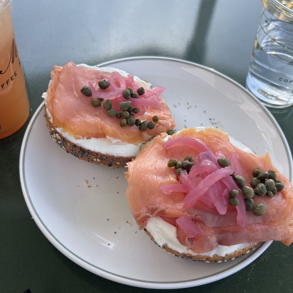 Mend Coffee & Goods - Lox bagel - Coffee & Tea Near Me - Atlanta, Georgia Mend Coffee & Goods - Lox bagel - Coffee & Tea Near Me - Atlanta, Georgia