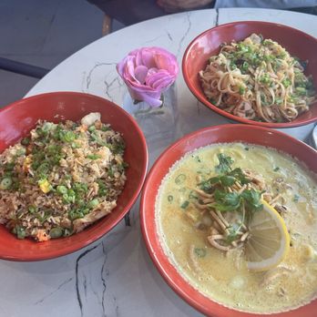 Cherry Blossom - Golden Coconut Burmese Khao Soi  Fried Rice  Street Noodles - Asian Fusion Near Me - Carlsbad, California