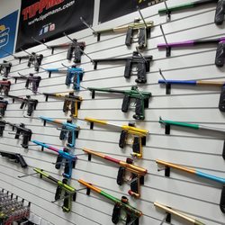 Discount Paintball - Our paintball marker wall