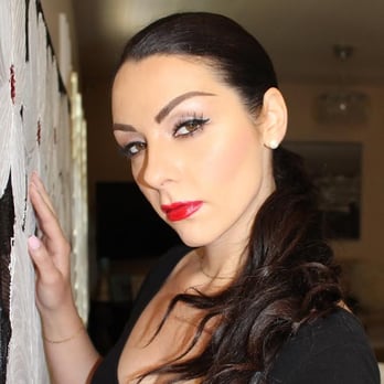 Bosso Intensive Los Angeles Makeup School - Vogue Look on Viktoria Kay - Cosmetology Schools Near Me - Beverly Hills, California