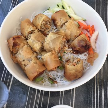 Pho-natic - Bun: Egg roll plate. - Vietnamese Near Me - Denver, Colorado Pho-natic - Bun: Egg roll plate. - Vietnamese Near Me - Denver, Colorado