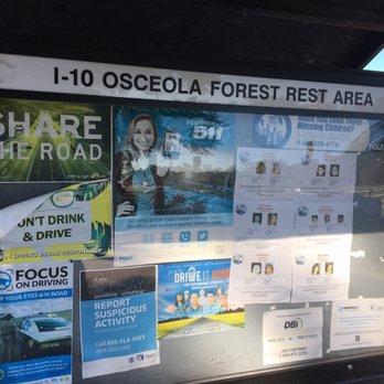 Osceola Forest Rest Area - Rest Stops Near Me - Sanderson, Florida