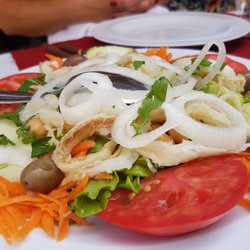Sol Dourado - Ensalada de garbanzos y bacalao