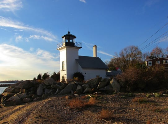Bristol Ferry Lighthouse by null