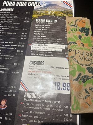 Menu photo 4 Pura Vida Grill Winter Park, FL