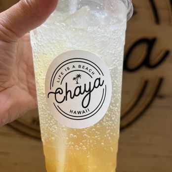 Chaya Hawaii - Yuzu soda - Bubble Tea Near Me - Honolulu, Hawaii Chaya Hawaii - Yuzu soda - Bubble Tea Near Me - Honolulu, Hawaii