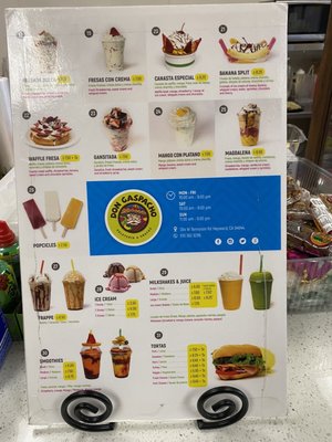 Menu photo 1 Don Gaspacho Paleteria & Snacks Hayward, CA Menu photo 1 Don Gaspacho Paleteria & Snacks Hayward, CA