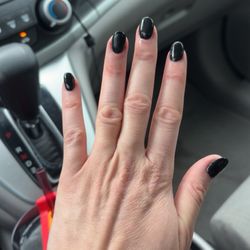 OP Nails By KJ - Black nails