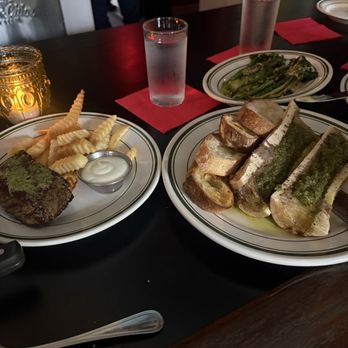 Lillie Coit's - Steak frites, bone marrow, and broccolini - French Near Me - San Francisco, California