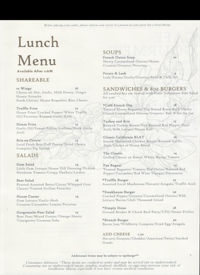 Menu photo 2 Cafe Gourmet Bakery & Catering Canaan, CT
