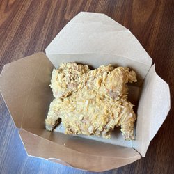 Fried whole chicken