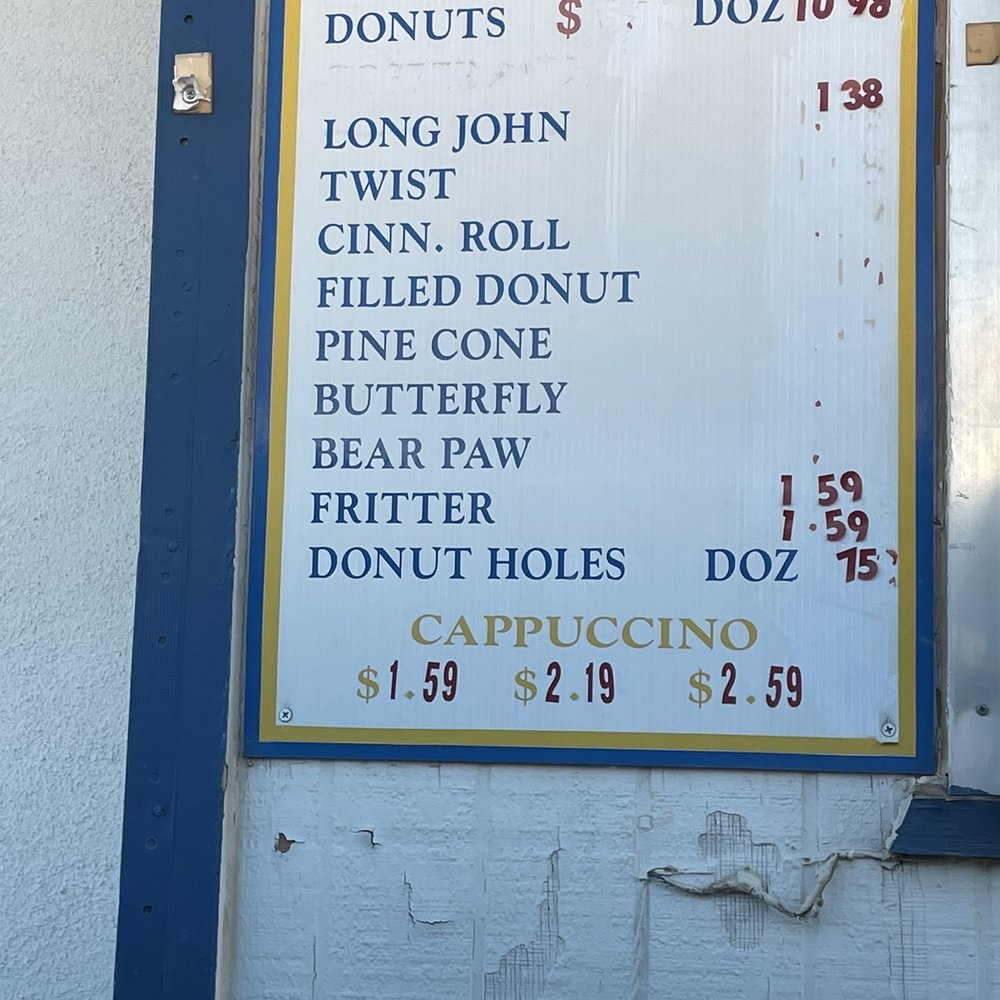 Daylight Donuts - Menu - Donuts Near Me - Alamogordo, New Mexico