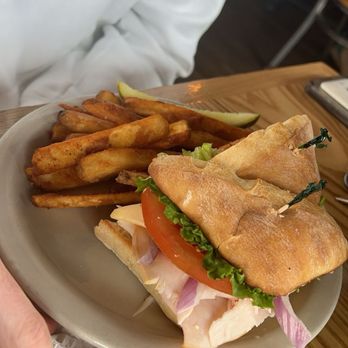 Bubba's Burgers And Bar - Turkey Club with Fries - American Near Me - Traverse City, Michigan
