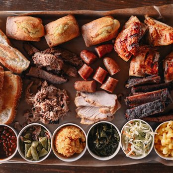 City Barbeque - a platter of meats and sides - Barbeque Near Me - Plain City, Ohio