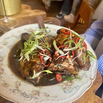 The Dunbar - Jerk chicken - we broke a sweat! - New American Near Me - Gainesville, Florida