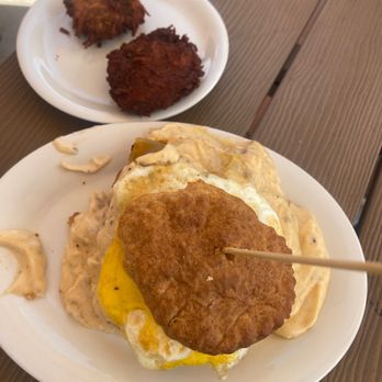 Maple Street Biscuit Company - Biscuit sandwich with smashbrowns - Breakfast & Brunch Near Me - Florence, Kentucky Maple Street Biscuit Company - Biscuit sandwich with smashbrowns - Breakfast & Brunch Near Me - Florence, Kentucky