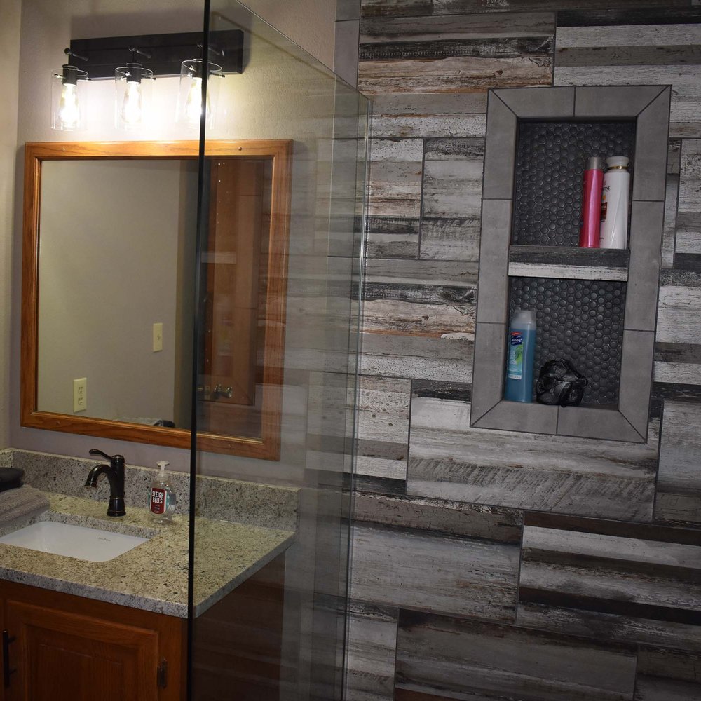 CH Construction - Mudroom bath remodel - General Contractors Near Me - Drexel, Missouri