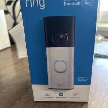 Lowe's Home Improvement - The box of battery doorbell ring, plus - Home Decor Near Me - Upland, California