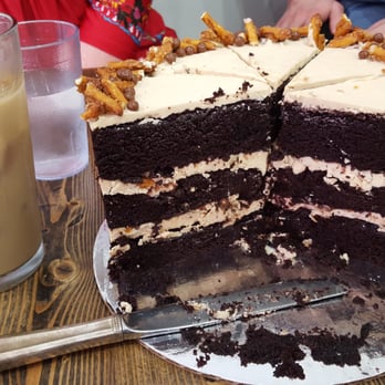 Fluff Bake Bar - Veruca Salt 8", this is how far a party of 8 got. - Bakeries Near Me - Houston, Texas