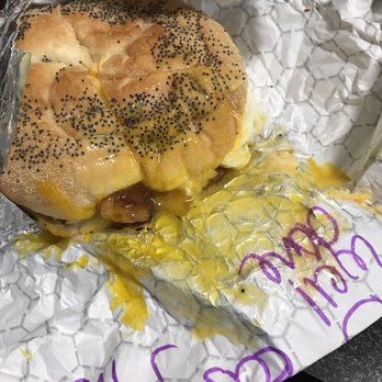 Strathmore Bagel Cafe - A complete mess. - Bagels Near Me - Riverhead, New York