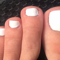 Not a great paint job. Missing spots and messy.