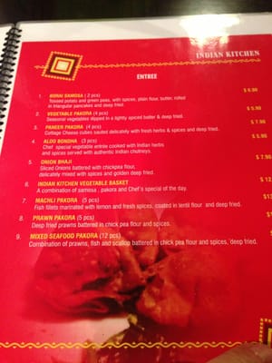 Menu photo 5 Indian Kitchen Sorell, TAS