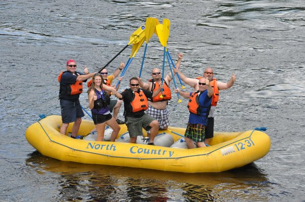 Kennebec White Water Rafting by null