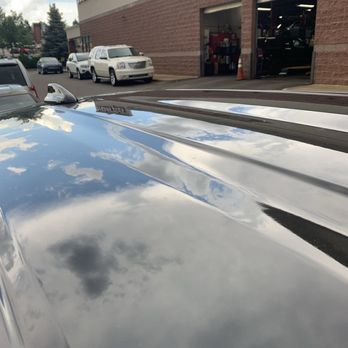 Enterprise Rent-A-Car - Photo is of the roof of the car upon return showing what was said to be "two to three spots of hail damage" - Car Rental Near Me - Denver, Colorado
