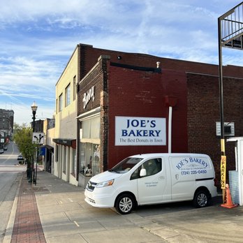 Joe's Bakery - a van parked in front of a building - Donuts Near Me - Washington, Pennsylvania