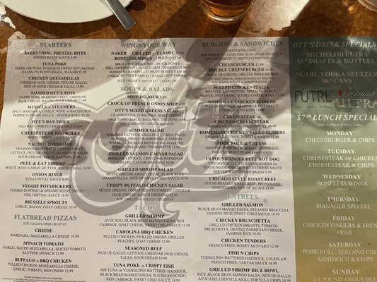 Menu photo 3 Ott's Sewell, NJ