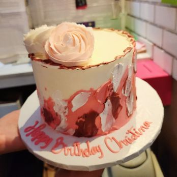 Valerio Bakery Café - a hand holding a birthday cake - Coffee & Tea Near Me - College Point, New York Valerio Bakery Café - a hand holding a birthday cake - Coffee & Tea Near Me - College Point, New York
