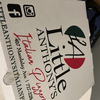 Little Anthony's Pizzeria - Boxes of disappointment. - Pizza Near Me - Clearwater, Florida Little Anthony's Pizzeria - Boxes of disappointment. - Pizza Near Me - Clearwater, Florida