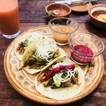 El Vegetariano Mar y Tierra - Vegan tacos and smoothies - Vegetarian Near Me - Tulum, ROO