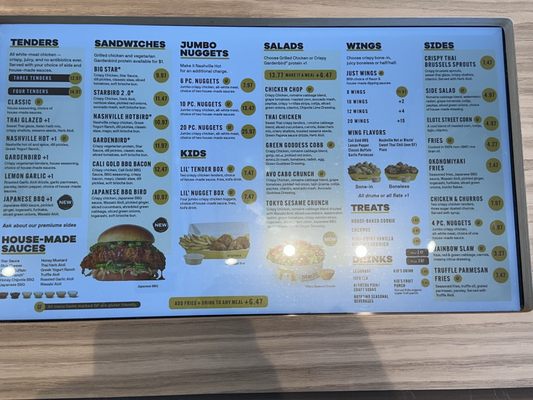 Menu photo 2 Starbird Chicken Denver, CO Menu photo 2 Starbird Chicken Denver, CO