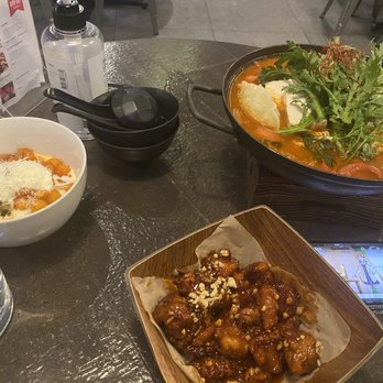 Anytime Kitchen - we got the hotpot and popcorn chicken - Korean Near Me - New York, New York Anytime Kitchen - we got the hotpot and popcorn chicken - Korean Near Me - New York, New York