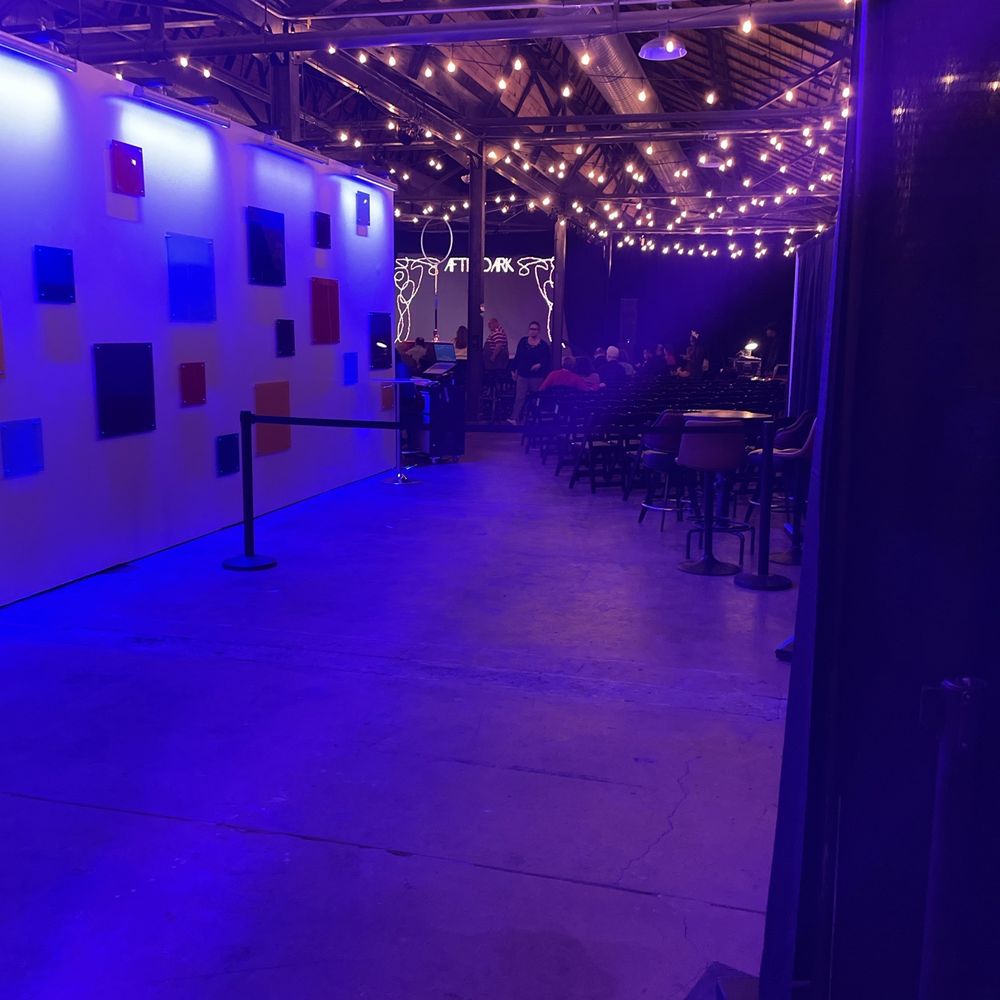 Here to see the show after dark
