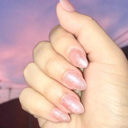 $35 Full set oval nails with gel overlay $35 Full set oval nails with gel overlay