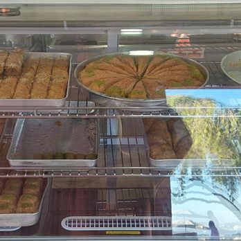 Raihan Cafe - Baklava on display - Coffee & Tea Near Me - San Diego, California Raihan Cafe - Baklava on display - Coffee & Tea Near Me - San Diego, California