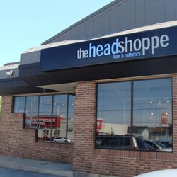 The Head Shoppe - Spryfield Head Shoppe storefront and private parking lot.
