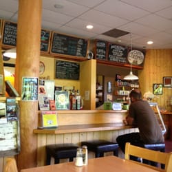 Cafe Aroma - Inside the cafe.