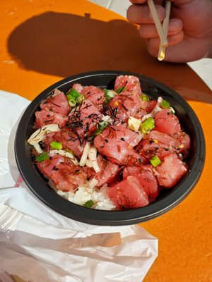 Hawaiian Style Poke by null