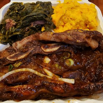 Carolina Kitchen - BBQ Beef short ribs@ Carolina Kitchen! - Soul Food Near Me - Capitol Heights, Maryland